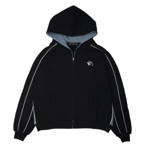 faze heather gray paneled zip up (copy)