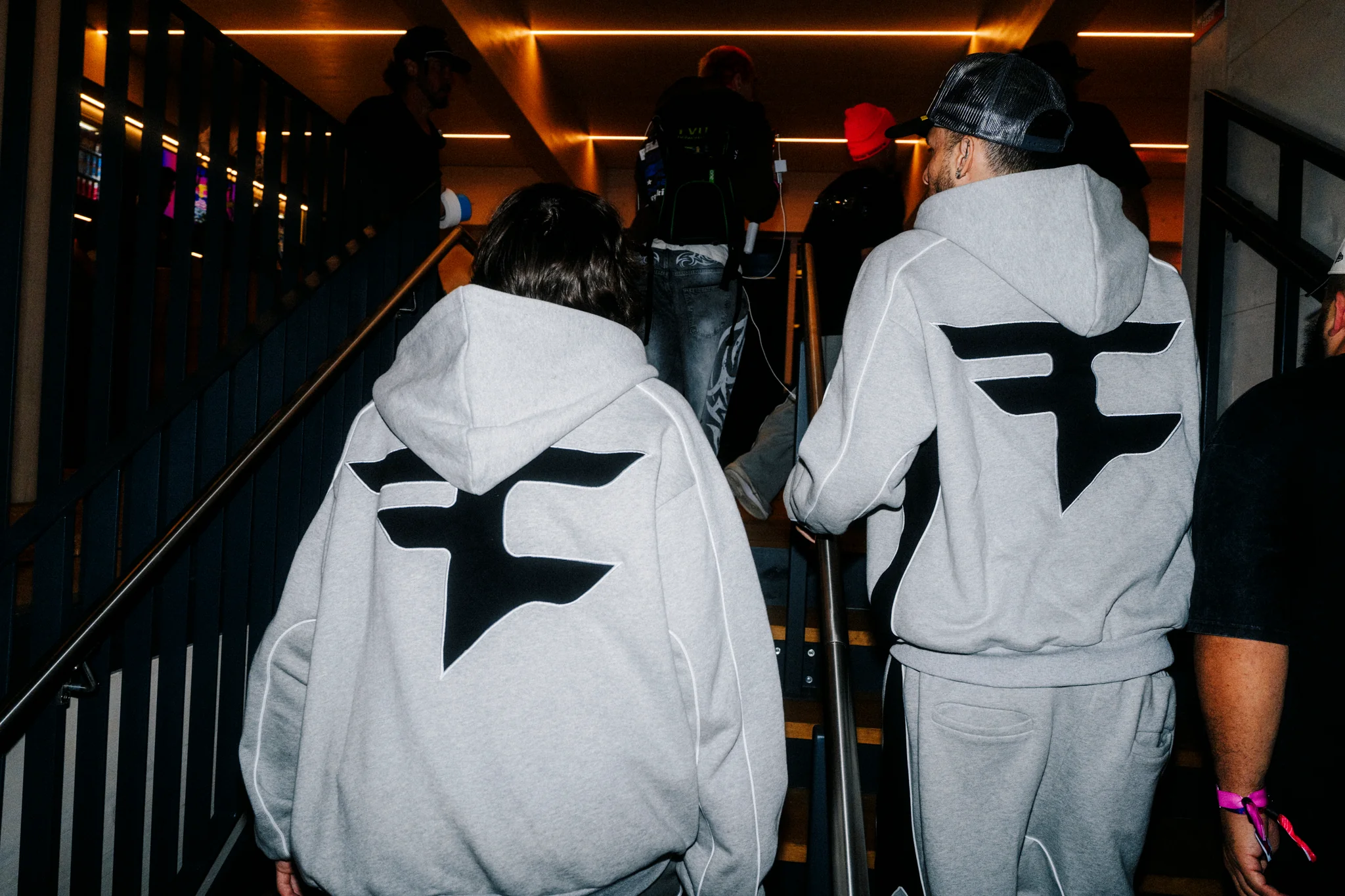 faze heather gray paneled zip up faze heather gray paneled zip up